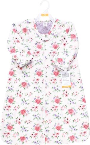 Hudson Baby Unisex Baby Plush Faux Fur Sleeping Bag, Wearable Blanket, Rose, 12-18 Months in Kuwait