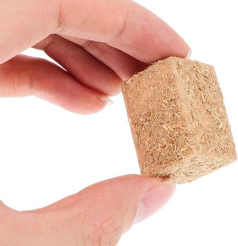 Toyvian 8pcs Mini Hay Bales Decoration for Table ، Miniature Decoration Mini Tiny Hay Bales for Dollhouse Autumn Harvest Table Table Craft in Kuwait