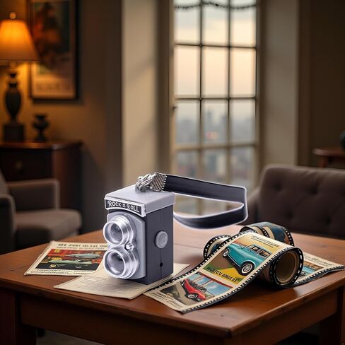 1Pc Black 1:4 Scale Mini Camera Prop Ornament Vintage Camera Model,Vintage Camera Prop,Miniature Camera,Prop Camera,Miniature Digital Camera Mini Decoration Accessories，Dollhouse Accessories(WFA1143) in Saudi Arabia