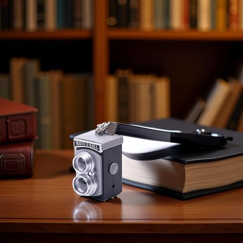 1Pc Black 1:4 Scale Mini Camera Prop Ornament Vintage Camera Model,Vintage Camera Prop,Miniature Camera,Prop Camera,Miniature Digital Camera Mini Decoration Accessories，Dollhouse Accessories(WFA1143) in Saudi Arabia