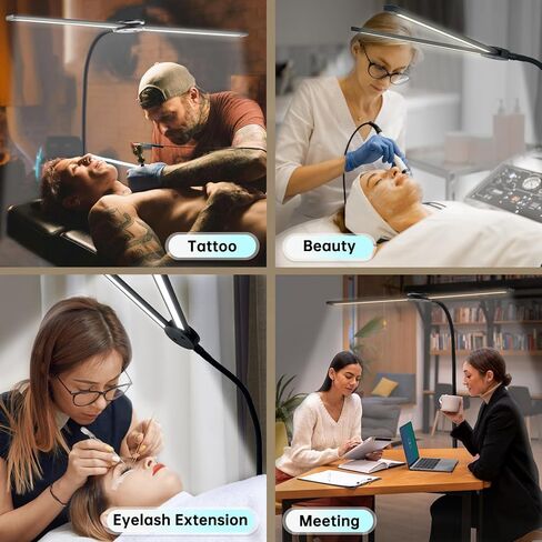 مصباح أرضي LED مع عن بعد ، 24W 2400LM قابلة للوقوع مع رؤوس مزدوجة ومصباح طويل القابل للتعديل ، مصباح طويل القامة لغرفة النوم ، المكتب ، غرفة المعيشة ، امتدادات الرموش وصياغة in Kuwait