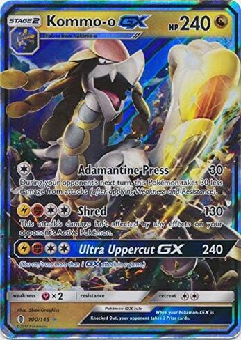 Kommo-o GX - 100/145 - Ultra Rare in Saudi Arabia