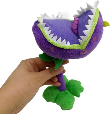 GAUDie Plants vs Zombies Plush Toy Doll Zombies Peashooter Sunflower Bonk Choy Chomper, Purple in Saudi Arabia