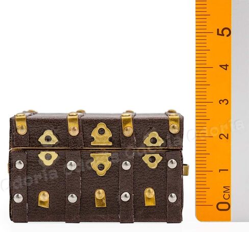 Odoria 1/12 Miniature Trunk Dollhouse Decoration Accessories in Saudi Arabia