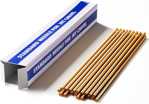 SWANSOFT 5Inch Descaling Needles, Manganese Steel Replacement Needles, 38Pcs Replacement Needle Set for Needle Scaler in Kuwait