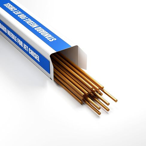 SWANSOFT 5Inch Descaling Needles, Manganese Steel Replacement Needles, 38Pcs Replacement Needle Set for Needle Scaler in Kuwait