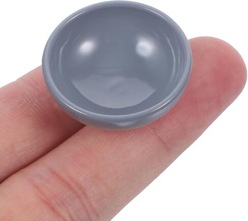 Toyvian 12pcs Dolls House Bowls Miniature Bowls Tiny Round Decorative Bowls لديكور دمية لتزيين المشهد و in Kuwait