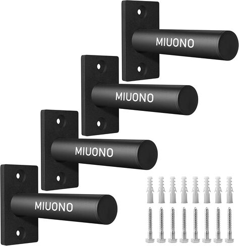 Weight Plate Rack, Wall Mount Weight Plate Holder for 1" Plates, 5 Pack Weight Storage Racks Home Gym Organizer in Saudi Arabia