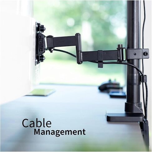 Extra Wide Double Stand, high Stand, can Hold up to 43 inches Computer Screen in Saudi Arabia