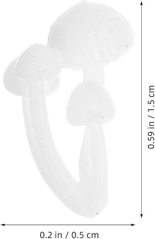 ARTIBETTER 9pcs Mini Mushrooms DIY 3D Mushrooms Ornament Garden Plant Model Dollhouse Micro Landscape Random Style in Kuwait