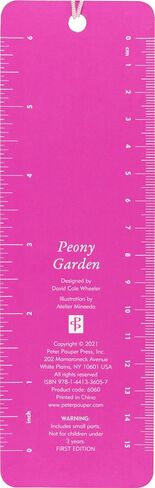 Peony Garden Beaded Bookmark in Saudi Arabia