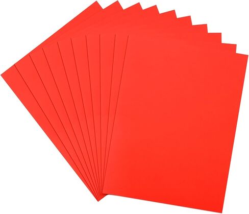 Meccanixity Glow in the Dark Card 10 Sheets فارغة بطاقة النيون الأسهم 8 "x11" 250gsm fluorescen in Saudi Arabia