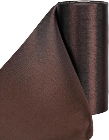 Burgundy Satin Ribbon 6 بوصة ، 27 ياردة/لفة شريط عريض الصلبة لكرسي الحفلات ديكور الحفلات حفل قطع الافتتاح الكبير حفل زفاف. in Kuwait