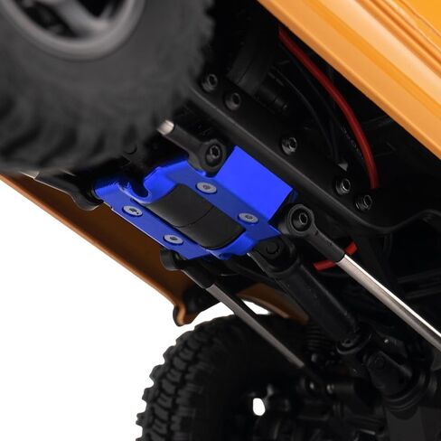 أجزاء ترقية لوحة نقل الألومنيوم لوحة التركيب لـ FMS FCX18 LC80 1/18 RC Crawler Car (Black) in Saudi Arabia