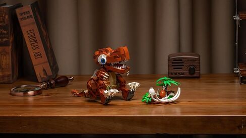 مجموعة بناء الديناصورات ، Baby T. Rex Jurassic ، 630 PCS ، للبنين والبنات ، سن 6+ in Saudi Arabia