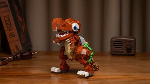 مجموعة بناء الديناصورات ، Baby T. Rex Jurassic ، 630 PCS ، للبنين والبنات ، سن 6+ in Saudi Arabia