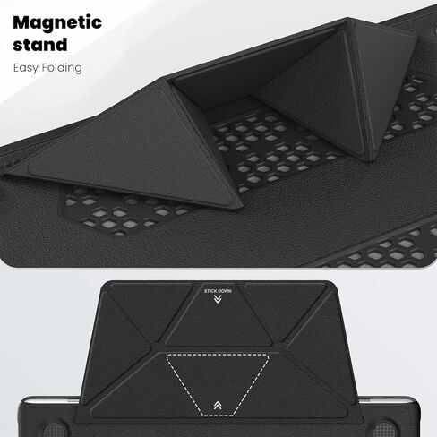 غطاء قشرة صلبة من الجلد الواقي والكمبيوتر المتين مع حامل مغناطيسي متوافق مع MacBook Air 13.6 بوصة Case 2024 2023 2022 الإصدار M3 A3113 M2 A2681 ، عباد الشمس in Kuwait
