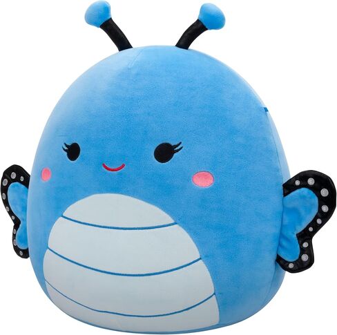 Squishmallows Original 14in Waverly The Blue Butterfly - Jazwares Plush الرسمية (كبيرة) in Saudi Arabia