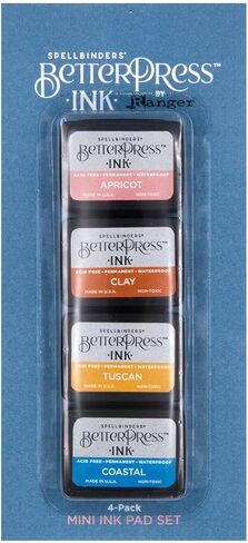 Spellbinders Desert Sunset BetterPress Ink Pads, Multi in Saudi Arabia