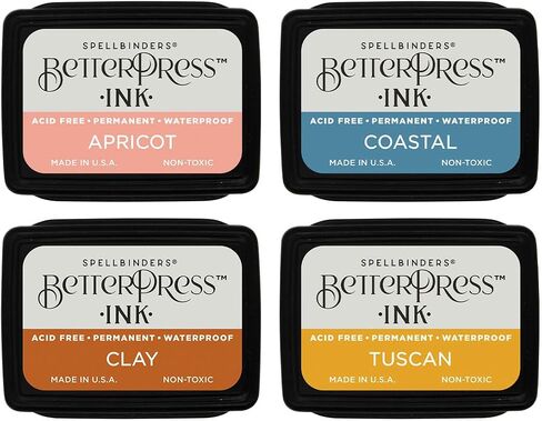 Spellbinders Desert Sunset BetterPress Ink Pads, Multi in Saudi Arabia