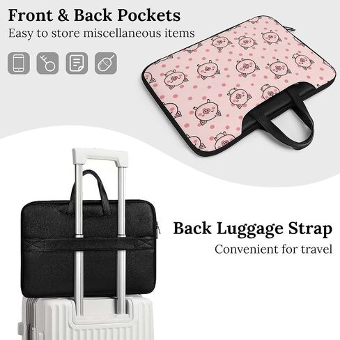 Large Capacity Laptop Bag, Computer Bags Easy to Carry, Laptop Case Compatible with Hp in Kuwait
