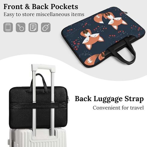 Laptop Bag for Adult with Double Metal Zipper, Computer Bags Compatible with Lenovo in Kuwait