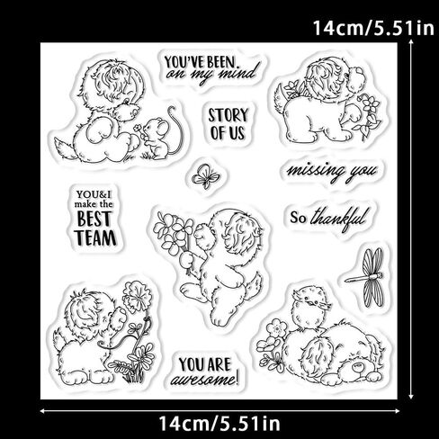 Summer Animals Sheep Duck Clear Stamps and Die Cuts Sets for Handmade Card Making Metal Cutting Dies Stencils Scrapbook Kit Embossing Supplies 2024-2025 Seals Template in Saudi Arabia