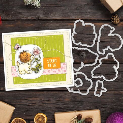 Summer Animals Sheep Duck Clear Stamps and Die Cuts Sets for Handmade Card Making Metal Cutting Dies Stencils Scrapbook Kit Embossing Supplies 2024-2025 Seals Template in Saudi Arabia