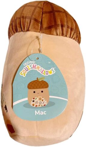 Squishmallows Original 8 inch Mac The Acorn Plush, Ultrasoft, Jazwares in Saudi Arabia