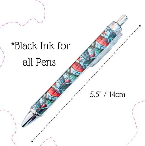 YJ PREMIUMS Fishing Pens 8PC Birthday Party Decorations Theme Baby Shower Nursery Lure Decor Adults Kids Gifts Novelty Supplies Game Prizes Fathers Day Kits Teen Boys Backpack Stocking Stuffers in Saudi Arabia