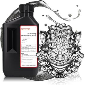 RepRapper Copper MetalShift 3D Printer Resin 405nm Fast UV-Curing Standard Photopolymer 3D Printing Resin with Metallic Shine for LCD Printer, Cinnabar Sheen 1000g in Kuwait