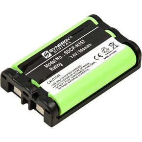 Synergy Digital Cordless Phone Battery, Compatible with Radio Shack 435862-BASE Cordless Phone, (Ni-MH, 3.6V, 900mAh) Ultra High Capacity, Replacement for Uniden BT-0003 Battery in Kuwait