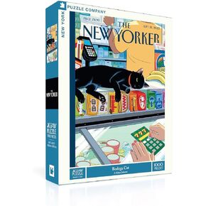 New York Puzzle Company - New Yorker Bodega Cat - 1000 Piece Jigsaw Puzzle in Saudi Arabia