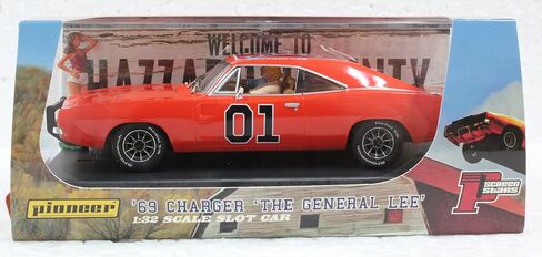 Pioneer P131 The General Lee '69 Dodge Charger - Dukes of Hazzard, #01 1:32 Slot Car in Saudi Arabia