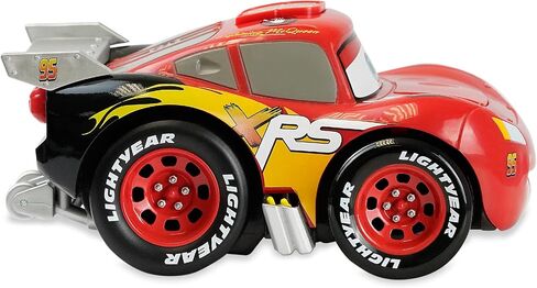 ديزني بيكسار Lightning McQueen Push & Go Talking مركبة - سيارات in Kuwait