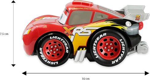 ديزني بيكسار Lightning McQueen Push & Go Talking مركبة - سيارات in Kuwait