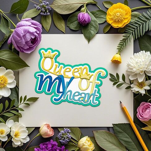 ظل الكلمات الإنجليز Merry and Bright Die Cuts DIY يموت القطع المعدنية لتصنيع البطاقات المصنوعة يدويًا من الإستنسل المهرجانات القالب الورق الحرف الورقية in Saudi Arabia