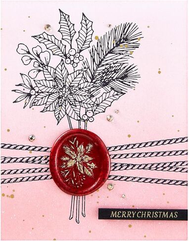 Spellbinders BP-203 Poinsettia Stems Press Plate & Die Set from The Sealed 3D Christmas Collection in Saudi Arabia