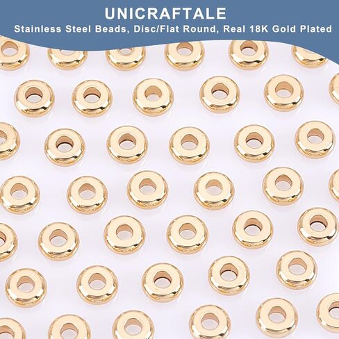 UniCraftale حوالي 200 مساءً بحرمة حبة مقاربة مسطحة من الفولاذ المقاوم للصدأ مقاس 18 كيلو بايت. in Saudi Arabia
