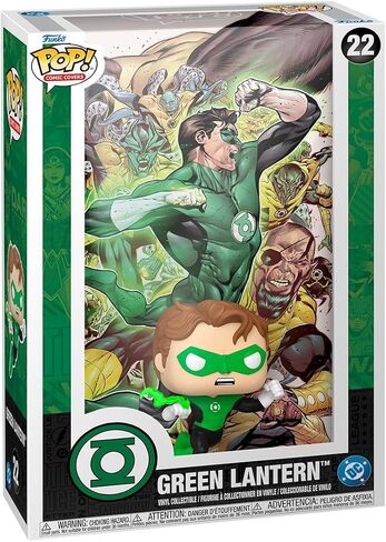 Funko Pop! Comic Cover DC - Green Lantern - DC Comics - Collectable Vinyl Figure - Gift Idea - Official Merchandise - Toys for Kids & Adults - Cartoon Fans - Model Figure for Collectors and Display in Saudi Arabia