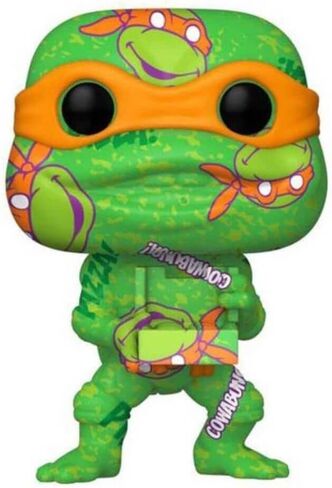 Funko 57929 POP! سلسلة الفن: TMNT 2 - Michelangelo Vinyl Figure #54 (Fun57929) in Saudi Arabia