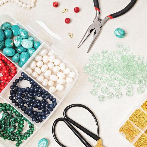 uxcell 50 Pcs Rose Beads, 0.55" Glass Flower Rose Charm Carved Loose Spacer Crystal Craft Beads for DIY Jewelry Making Bracelet Beading Projects Supplies, Green in Saudi Arabia