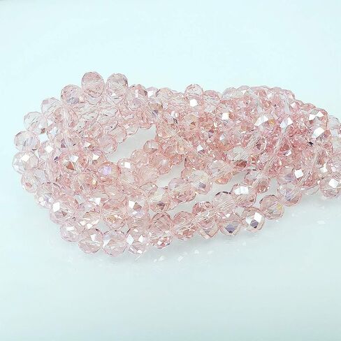 حبات زجاجية من الشمبانيا الذهب 6 ملم لتصنيع مجوهرات صنع AB 720pcs Faceted Briolette Shape Crytal Spacer Beads Enssortments Supplies Supplies for Bracelet Necklace for بالجملة بالجملة in Kuwait
