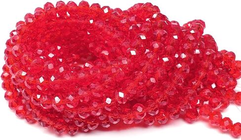 حبات زجاجية من الشمبانيا الذهب 6 ملم لتصنيع مجوهرات صنع AB 720pcs Faceted Briolette Shape Crytal Spacer Beads Enssortments Supplies Supplies for Bracelet Necklace for بالجملة بالجملة in Kuwait