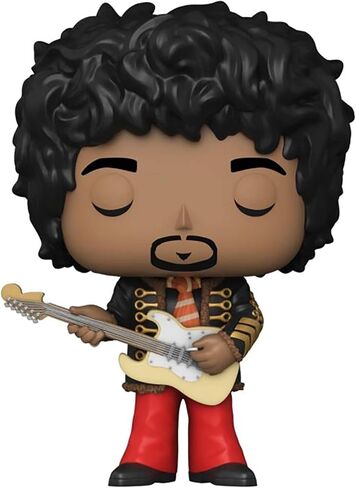 Jimi Hendrix in Napolenic Hussar Jacket (Bundled with Clear Vinyl Ecotek Pop Box Protector) in Saudi Arabia