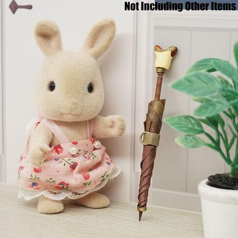 Odoria 1/12 Miniature Umbrella Lace Dollhouse Decoration Assories ، White in Saudi Arabia
