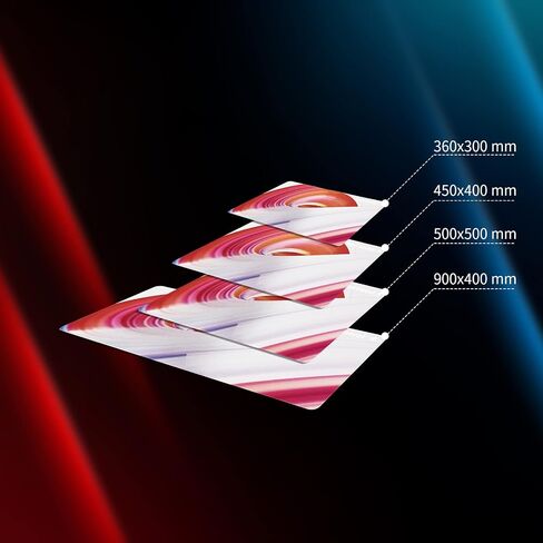 X-Raypad Update Version Aqua Control Zero AC0 Gaming Mouse Pad, Ultra-High Precision Mouse Pad with Perfect Speed and Control Capability, Designed for Fps Players with Low DPI Requirements in Kuwait