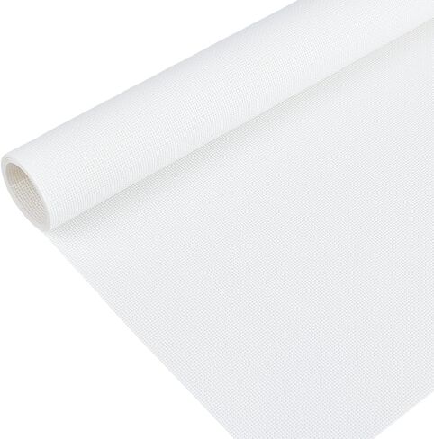 Benecreat 18ct cross Cross Schitch Fabric ، 39.3 × 11.9 بوصة شبكات البلاستيك ، قطعة قماش مقاطع ، مقاطع خيرية فينيل Aida للتطريز الحرفي ومشاريع الكروشيه المتماسكة و DIY الحرف اليدوية in Saudi Arabia