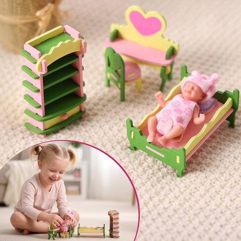 Babeside Mini Silicone Baby Baby Dolls ، 3 بوصة واقعية جديدة للطفل دمية سيليكون كامل الجسم نائم صغير صغير واقعية طفل طفل صغير مع إكسسوارات playet (وردي) in Saudi Arabia