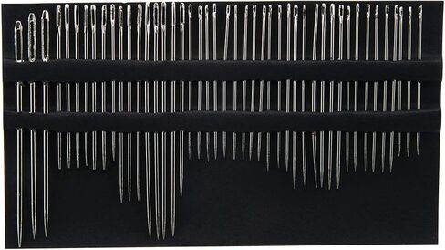 SINGER 01125 Assorted Hand Needles - Betweens, Chenille, Darners, Embroidery, Sharps & Tapestry, Assorted Sizes, 45-Count, in Saudi Arabia